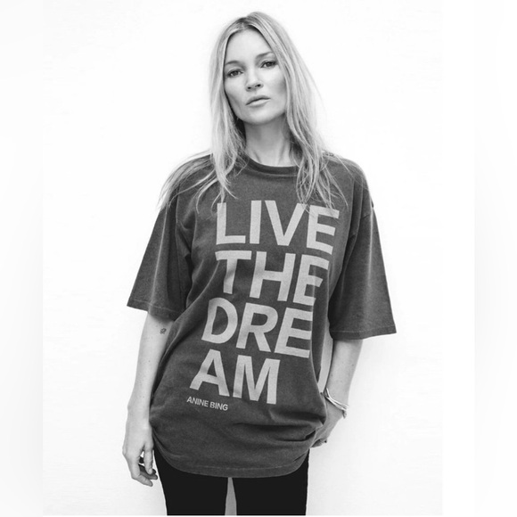 Anine Bing Cason Tee Live The Dream - Picture 9 of 11